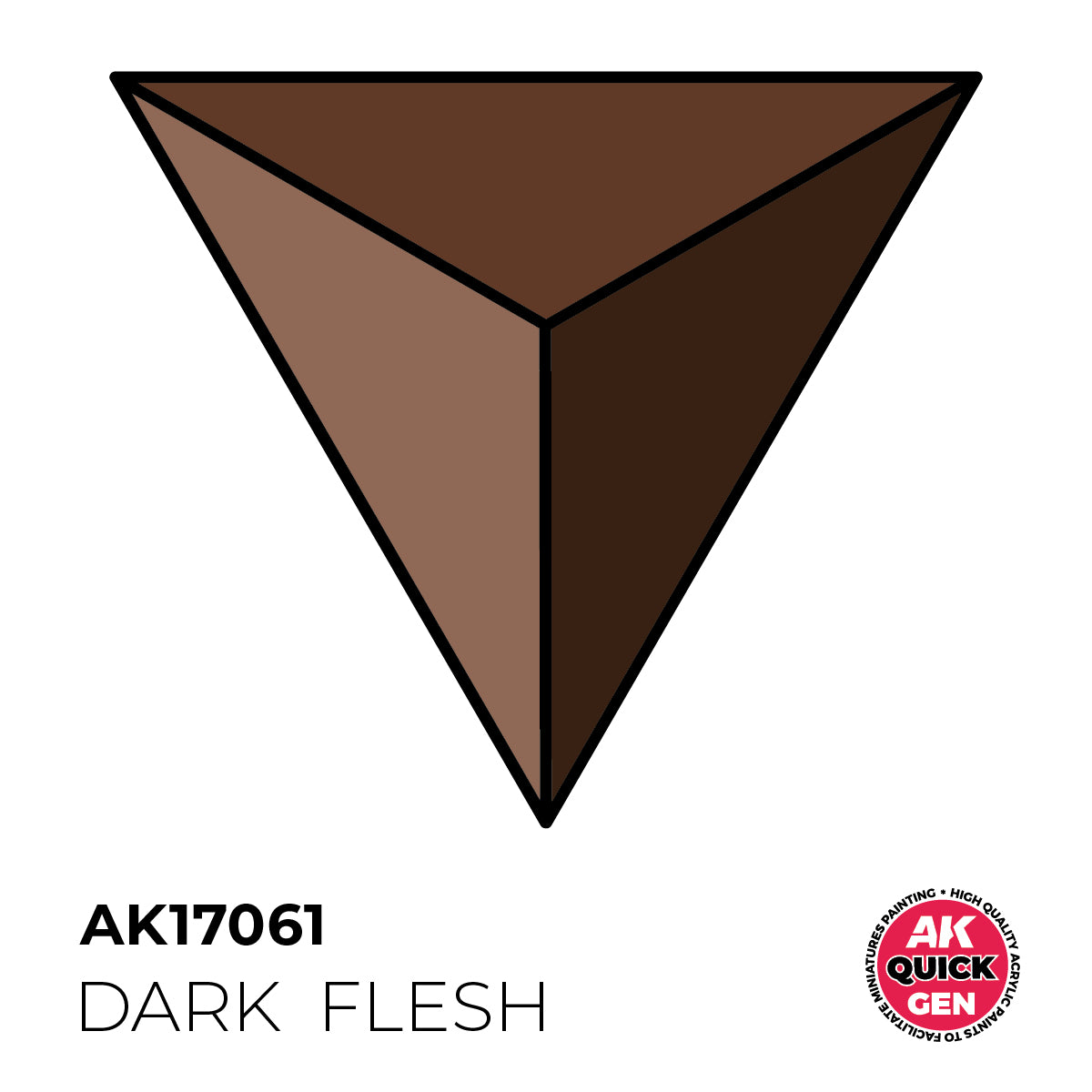 AK Interactive Quick Gen - Dark Flesh 18ml