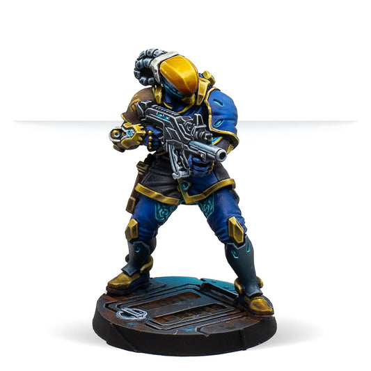 Infinity: O-12 Raveneye Officer (Submachine Gun, E/Marat)
