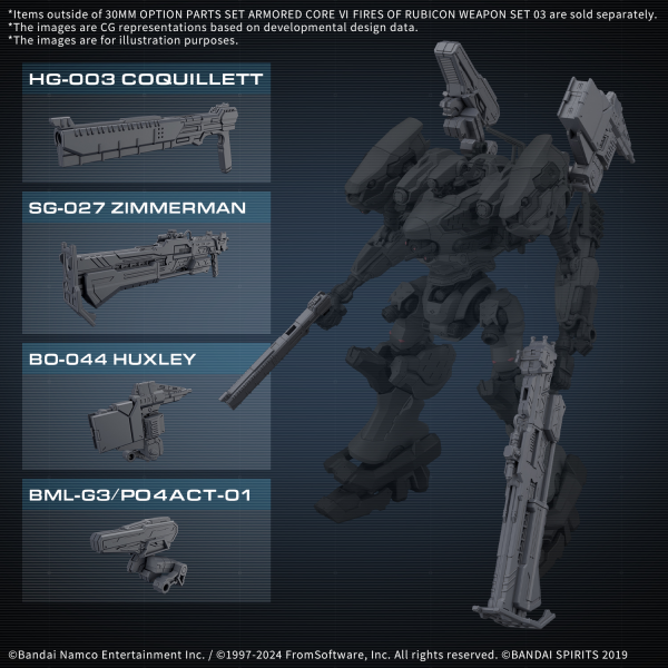 30MM Armored Core VI Fires of Rubicon Weapon Set 03