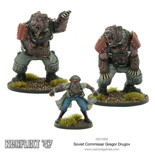 Konflikt '47: Soviet Bloc - Commissar Gregor Drugov