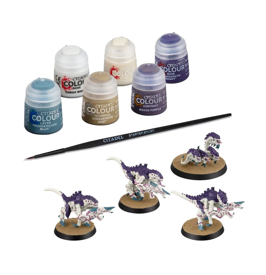 Warhammer 40000: Termagants and Ripper Swarm + Paints Set