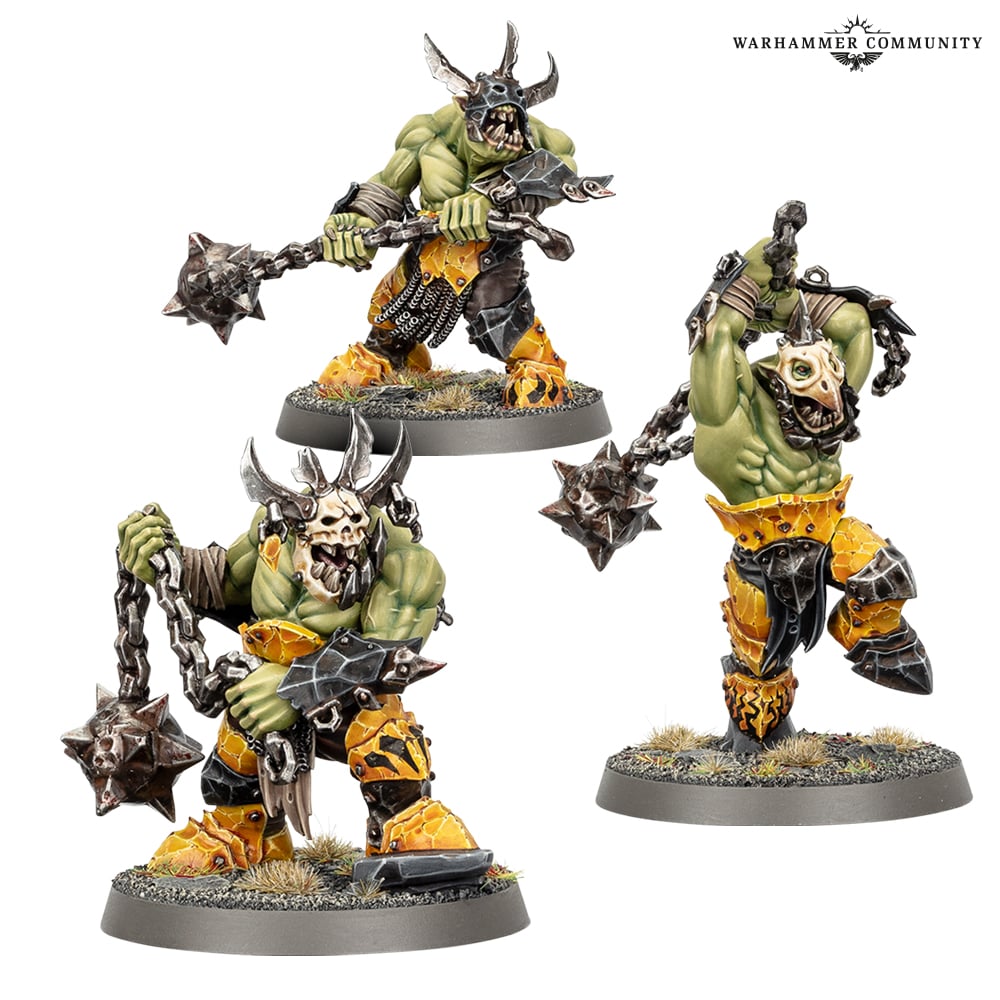 Warhammer Age of Sigmar: Orruk Weirdbrute Wrekkaz/Brute Ragerz