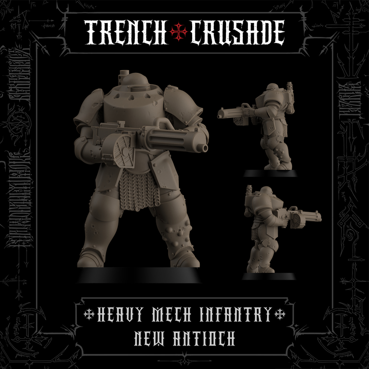 Trench Crusade: New Antioch - Heavy Mech Infantry