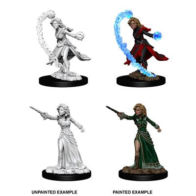 Pathfinder Deep Cuts Unpainted Miniatures: Wave 6: Human Female Wizard