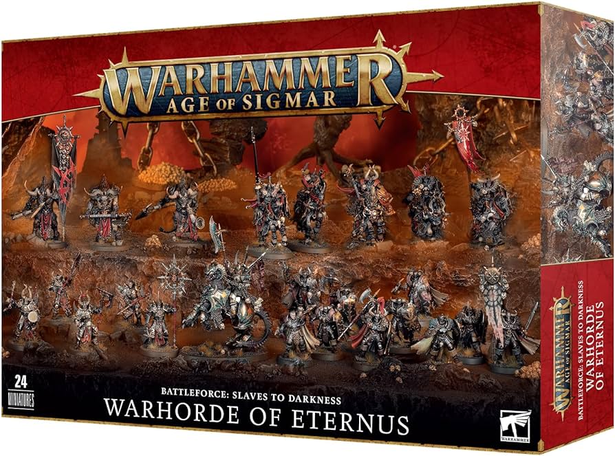 Warhammer Age of Sigmar Holiday Army Box 2023: Slaves to Darkness - Warhorde of Eternus