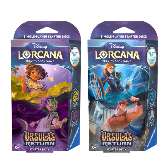 Disney Lorcana: Ursula's Return Starter Decks (Set of 2)