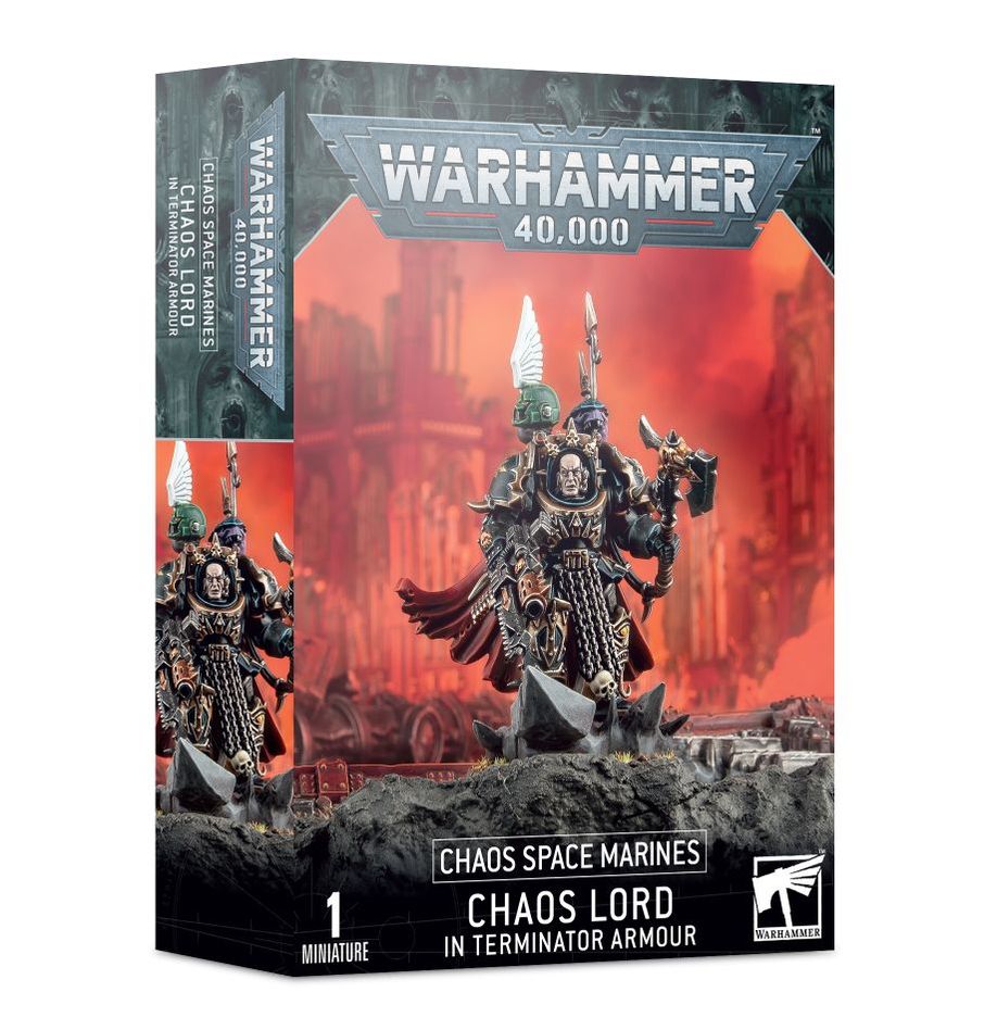 Warhammer 40000: Chaos Sorcerer Lord in Terminator Armour
