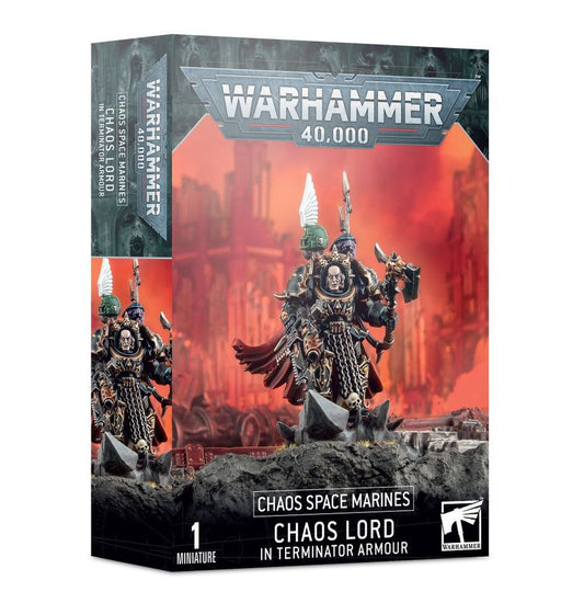 Warhammer 40000: Chaos Sorcerer Lord in Terminator Armour