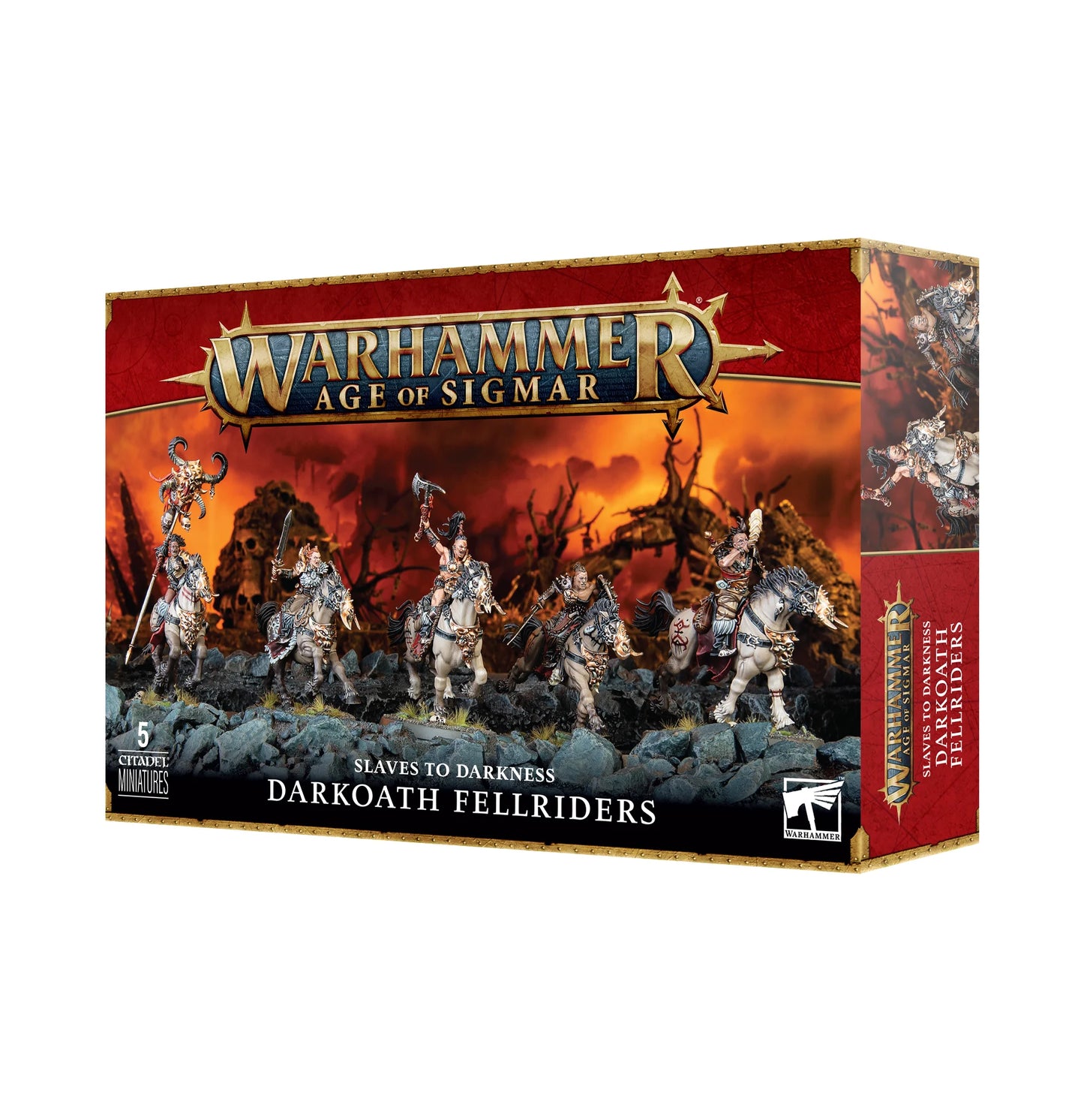 Warhammer Age of Sigmar: Darkoath Fellriders