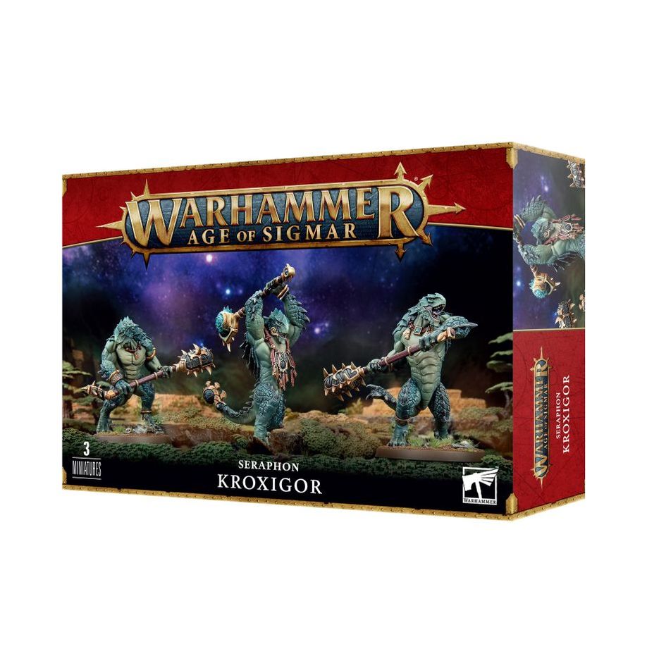 Warhammer Age of Sigmar: Seraphon Kroxigor Warspawned