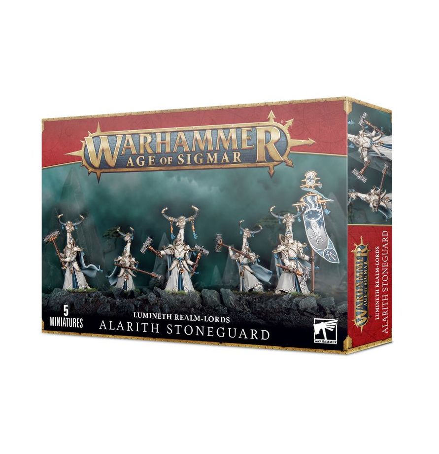 Warhammer Age of Sigmar: Lumineth Realm Lords - Alarith Stoneguard