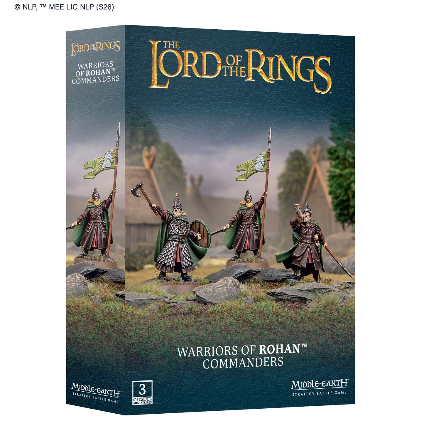MESBG: Warriors Of Rohan Commanders