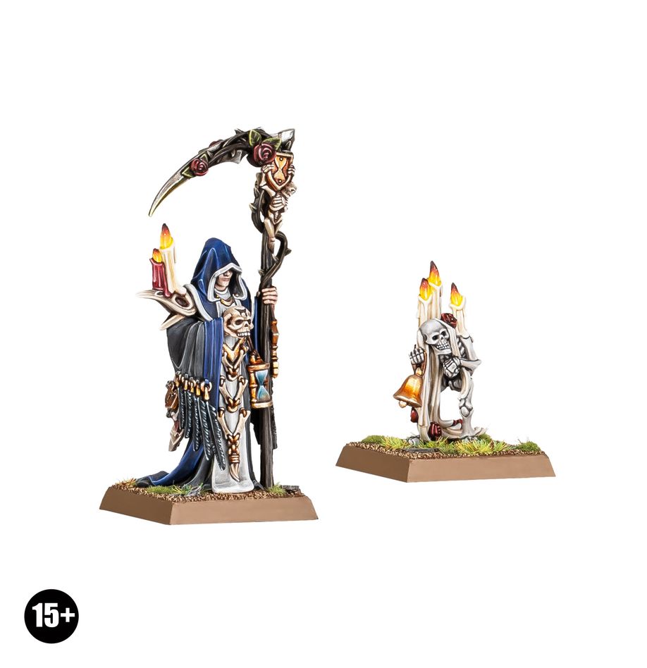 Warhammer The Old World: The Empire of Man - Necromancer Wizard and Familiar (Expert Kit)