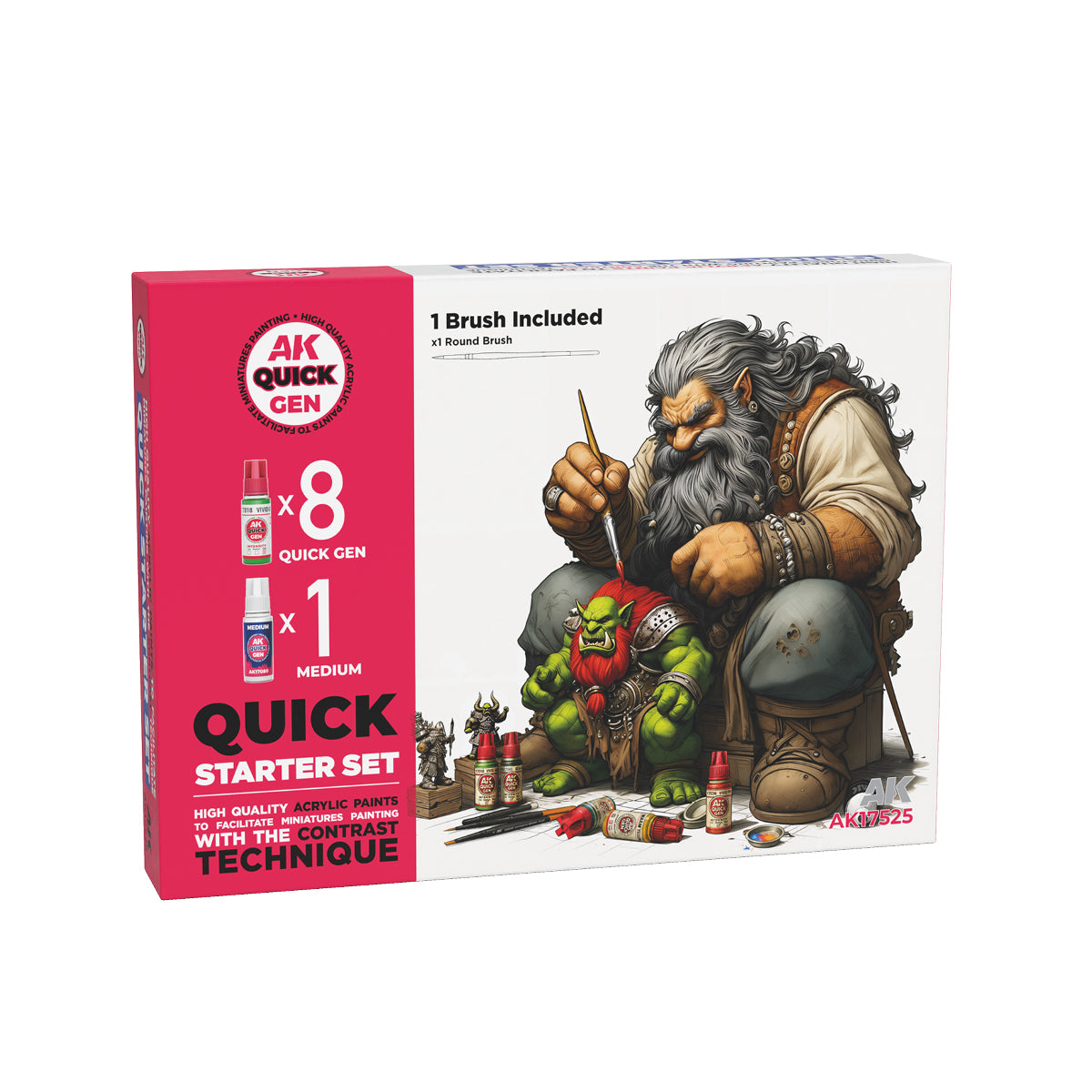 AK Interactive Quick Gen Quick Starter Set