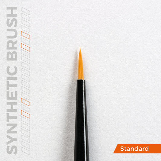 AK Synthetic Brush, Round 2/0