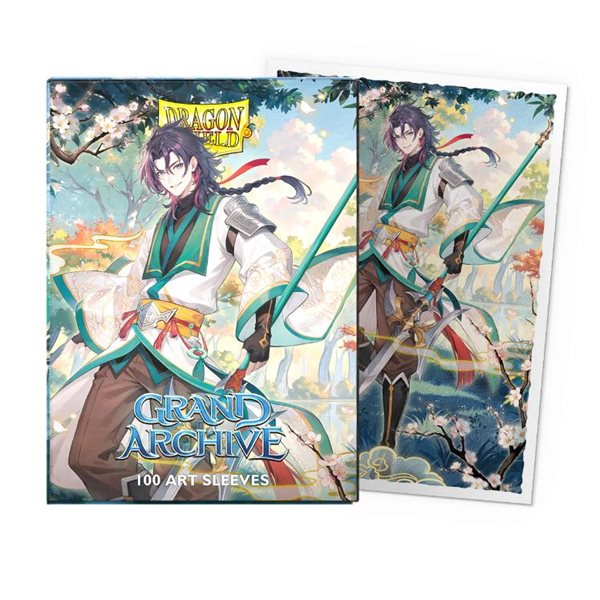 Grand Archive - Jin - Matte Art Sleeves - Standard Size (100)
