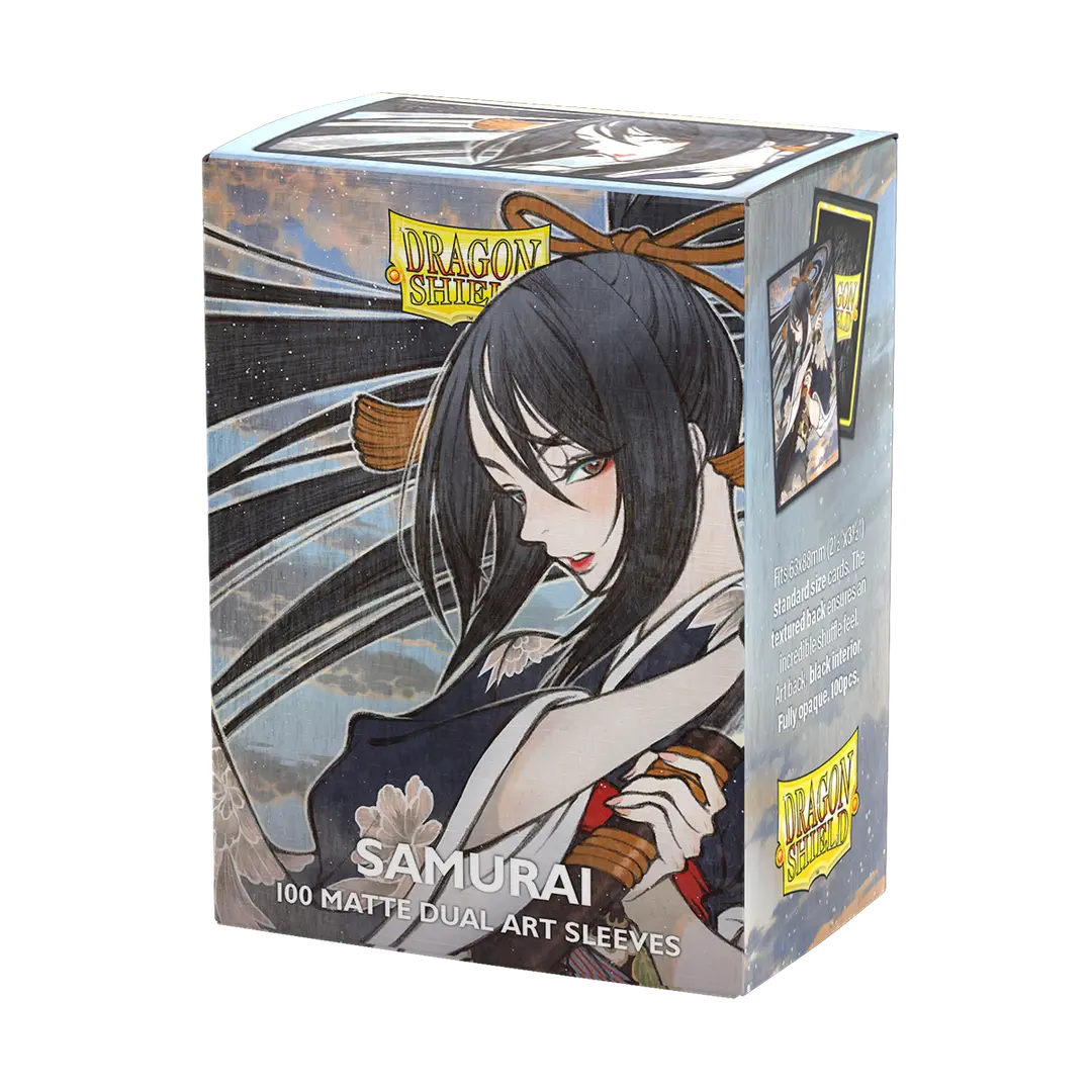 Samurai - Matte Dual Art Sleeves (Standard Size, 100ct)