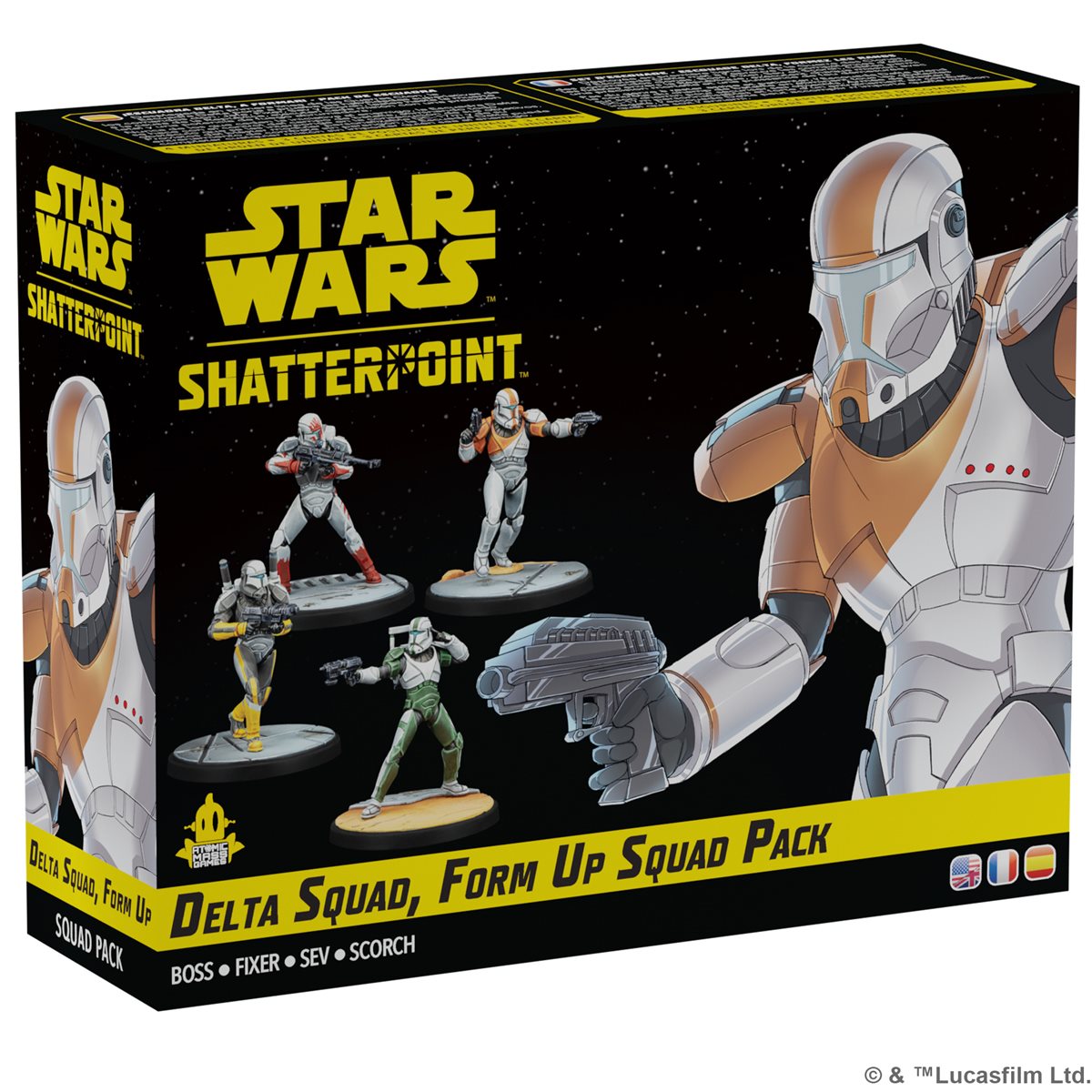 Star Wars: Shatterpoint - Delta Squad, Form up