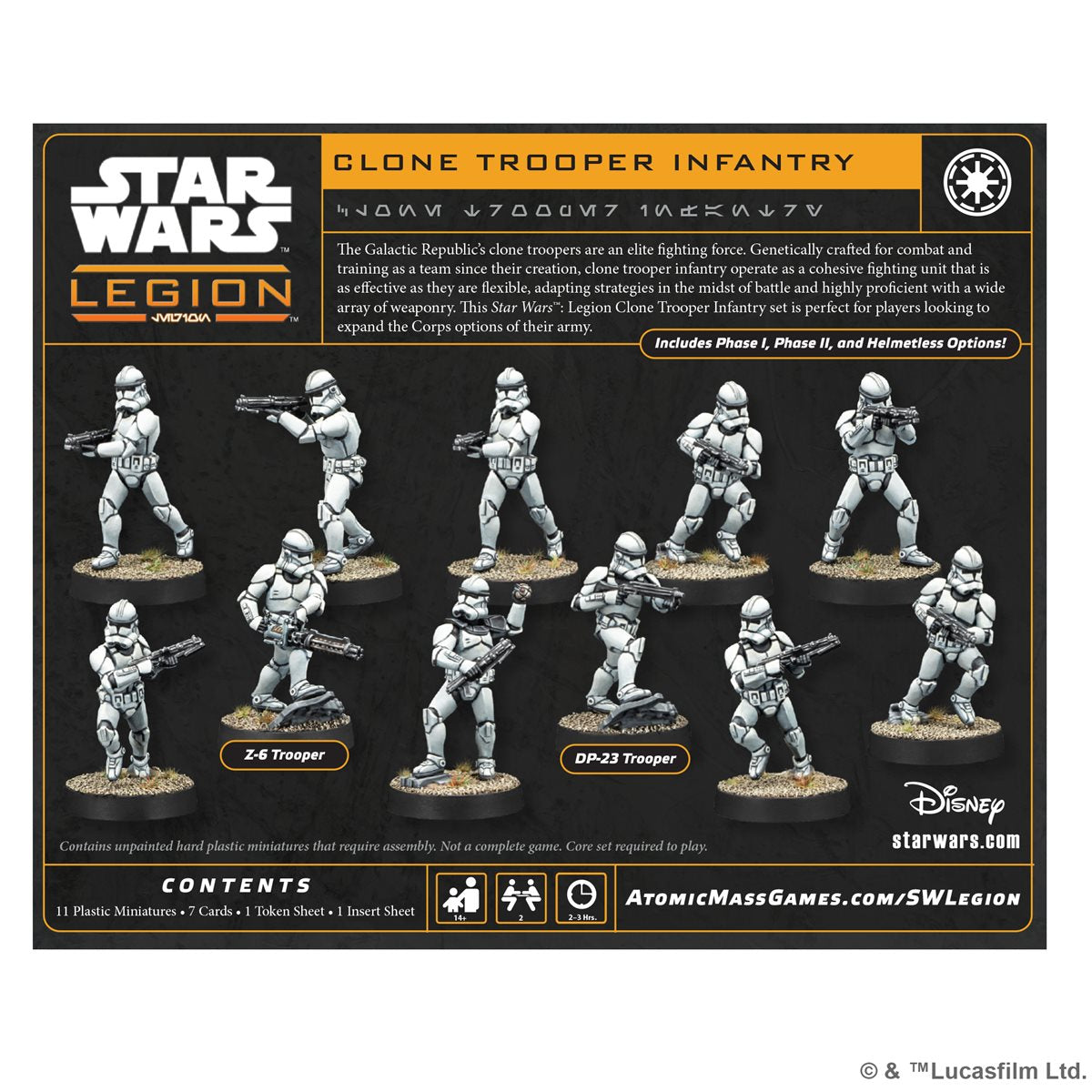 Star Wars: Legion: Clone Trooper Infinitry