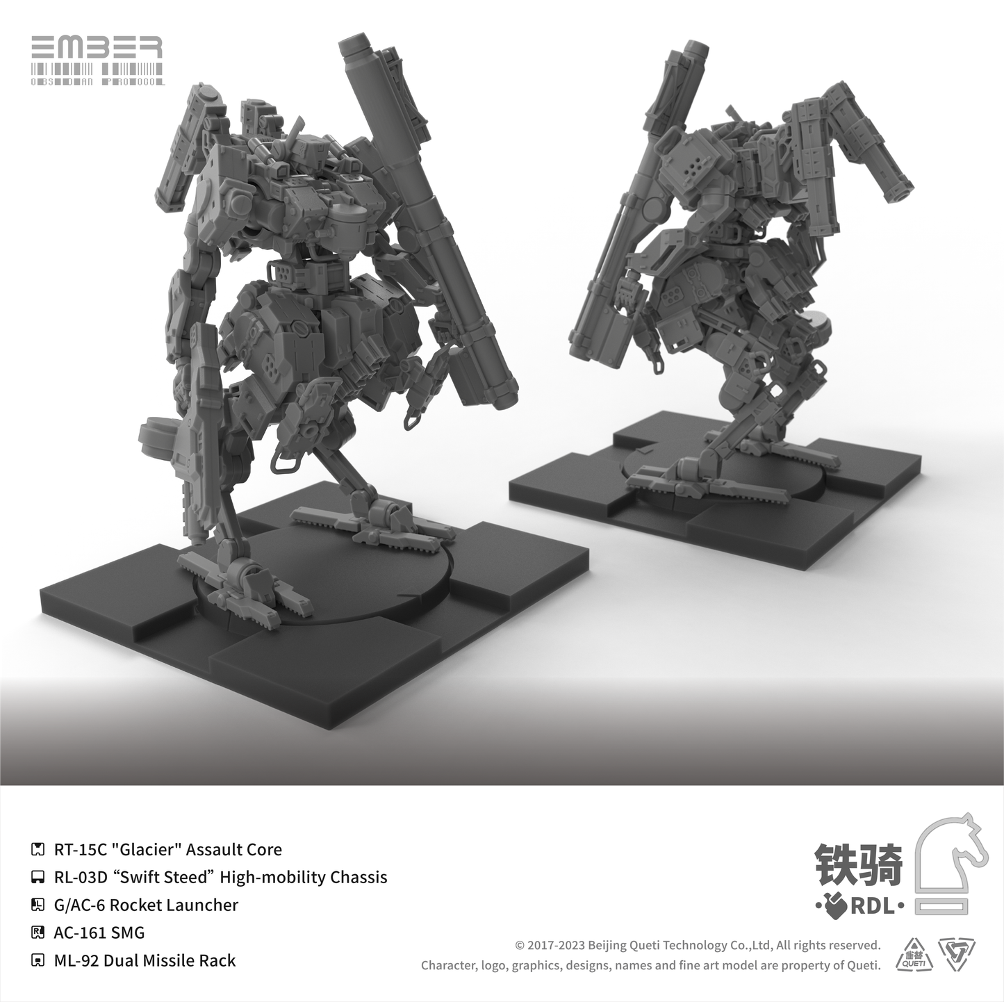 Ember: Obsidian Protocol - RDL Cavalry Expansion Set