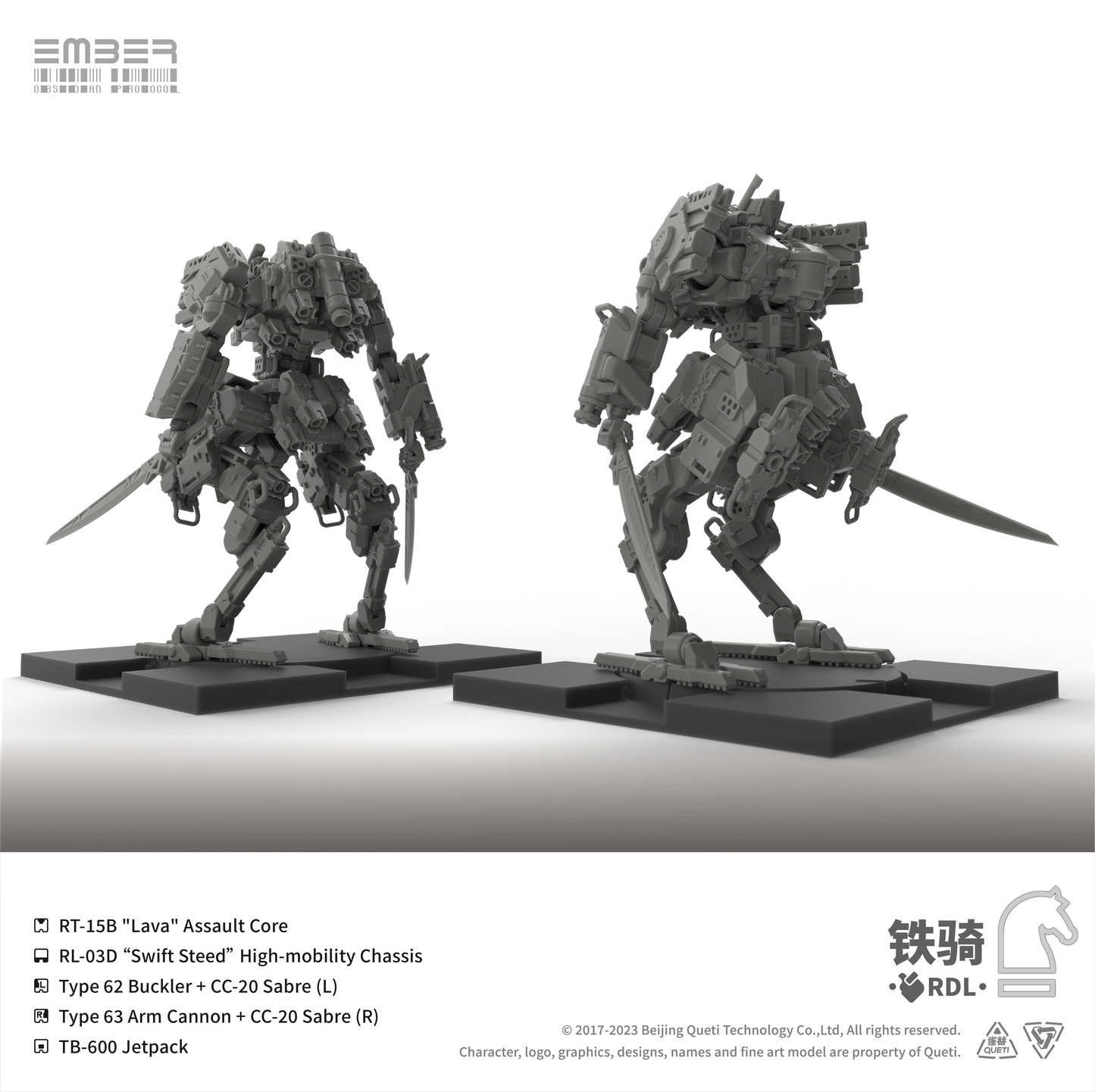 Ember: Obsidian Protocol - RDL Cavalry Expansion Set