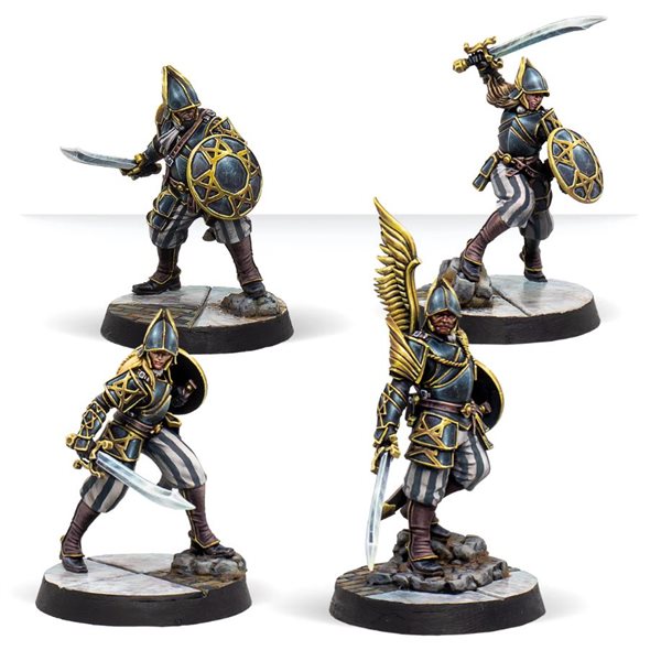 Warcrow: Black Legion Bucklermen