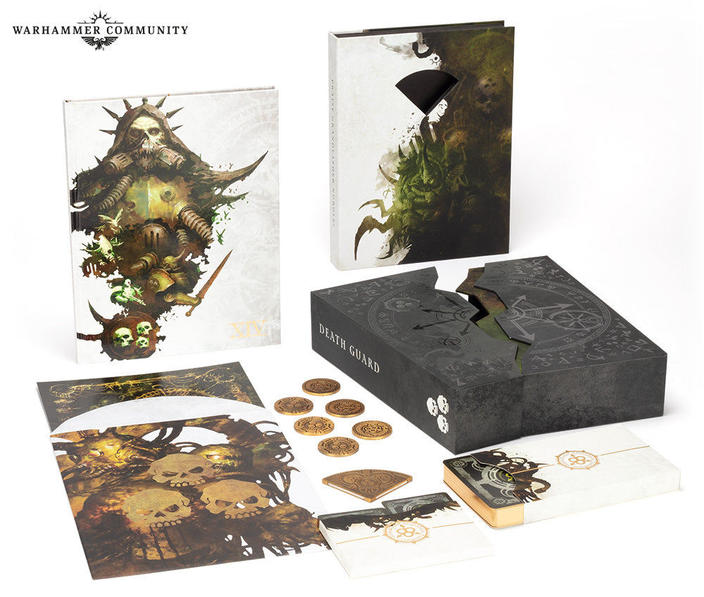 Warhammer 40000 Chaos Collector's Edition Codex Set (World Eaters, Thousand Sons, Death Guard, Emperor's Children)