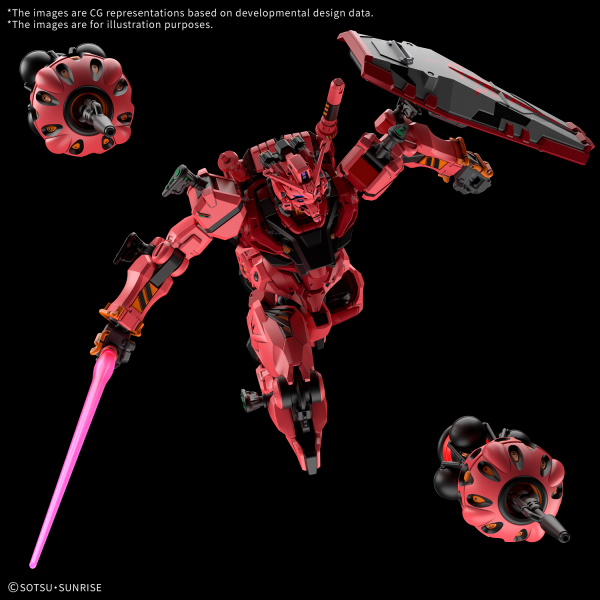HG 1/144 Red Gundam "Mobile Suit Gudam: GQuuuuuuX"