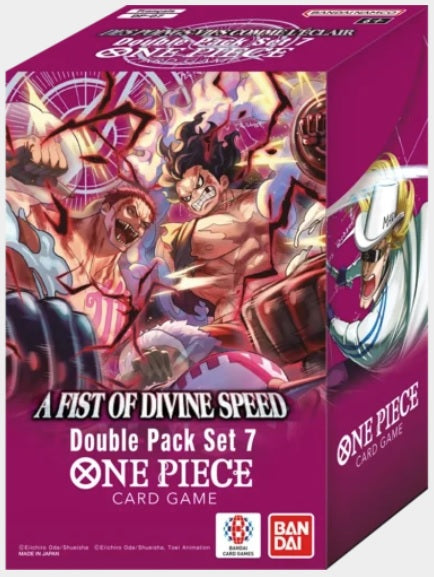 one piece card game double pack set vol. 1 One Piece Card Game: DP-07 Double Pack Set Vol. 7 – Tabletop Renaissance Games & Hobbies
