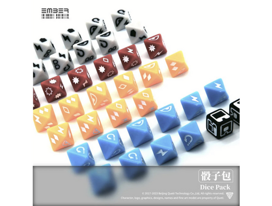 Ember: Obsidian Protocol - Dice Set