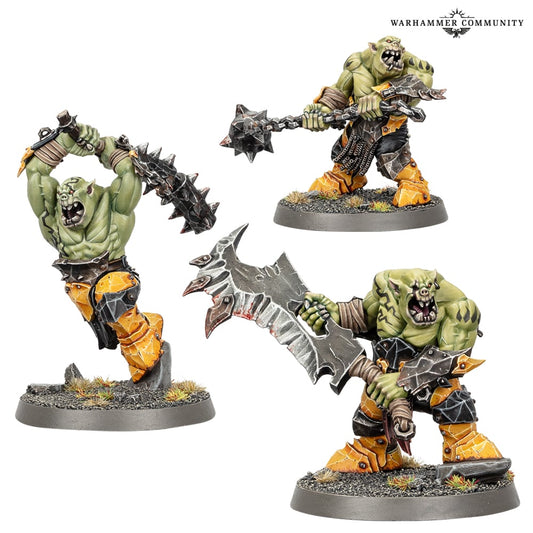 Warhammer Age of Sigmar: Orruk Weirdbrute Wrekkaz/Brute Ragerz