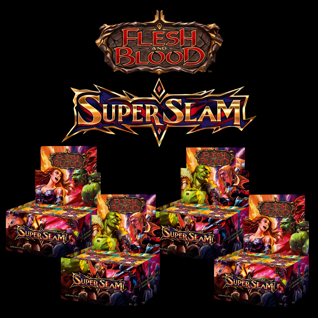 Flesh and Blood: Super Slam Booster Box x4 (Sealed Case)