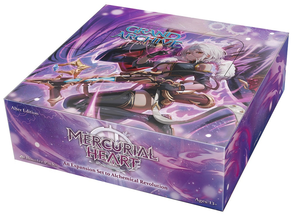 Grand Archive TCG: Mercurial Heart Alter Edition Booster (Sealed Box) Tabletop Renaissance Games & Hobbies Grand Archive TCG: Mercurial Heart Alter Edition Booster (Sealed Box) Tabletop Renaissance Games & Hobbies