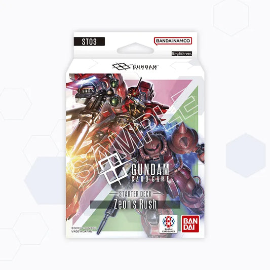 Gundam CG: Starter Decks ST-03 "Zeon's Rush"