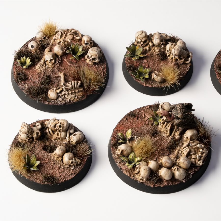 Gamers Grass Basing Bits - Skulls & Bones