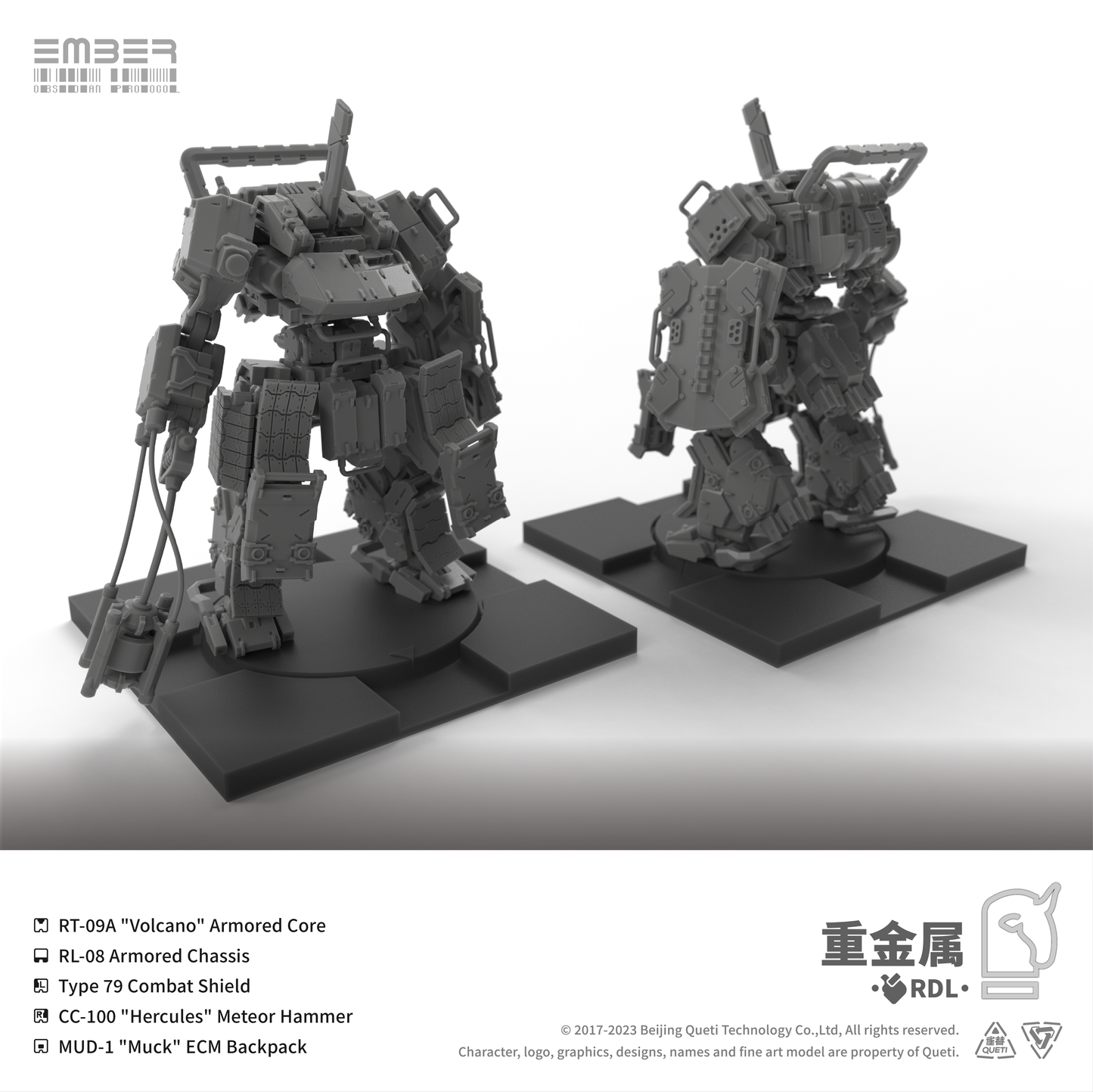 Ember: Obsidian Protocol - RDL Heavy Metal Expansion Set