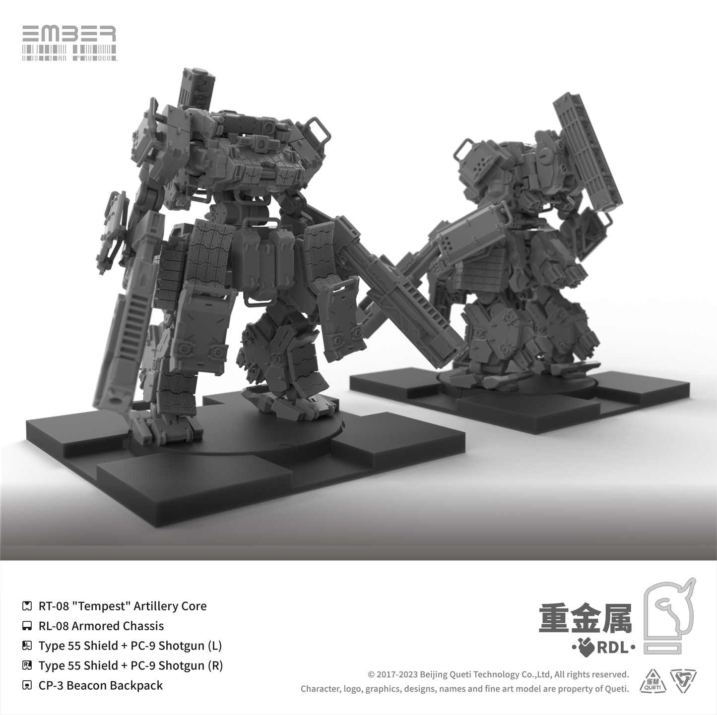 Ember: Obsidian Protocol - RDL Heavy Metal Expansion Set