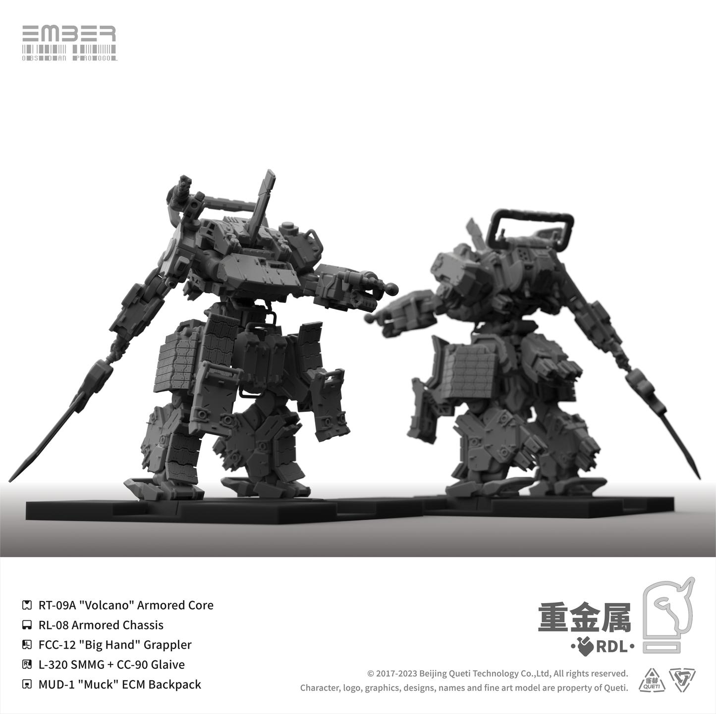 Ember: Obsidian Protocol - RDL Heavy Metal Expansion Set
