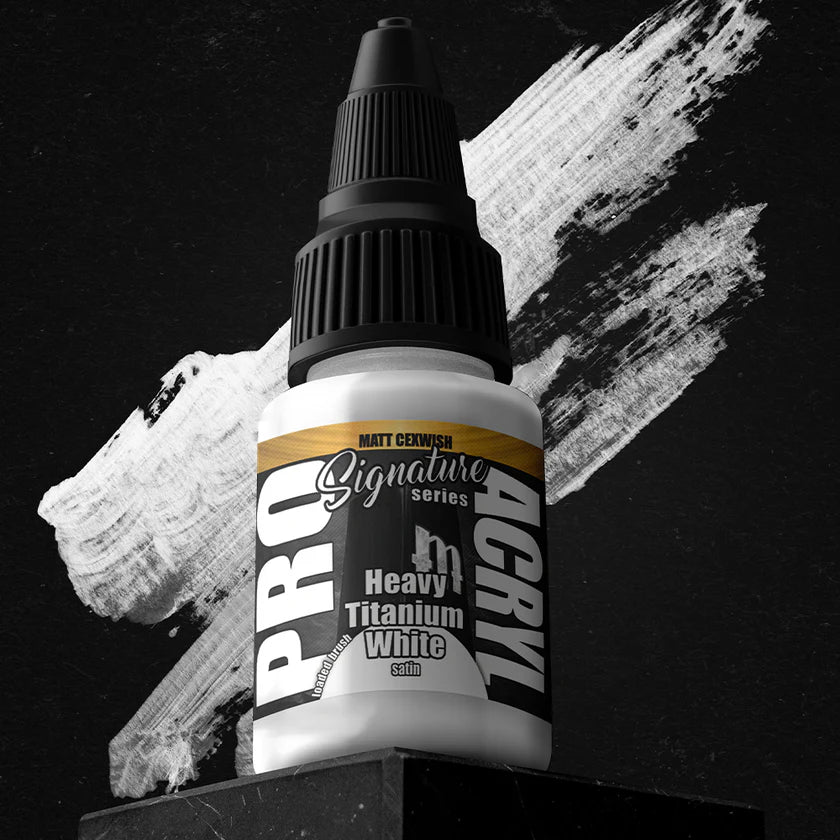 Pro Acryl - Heavy Titanium White 22ml (Matt Cexwish Signature Series)
