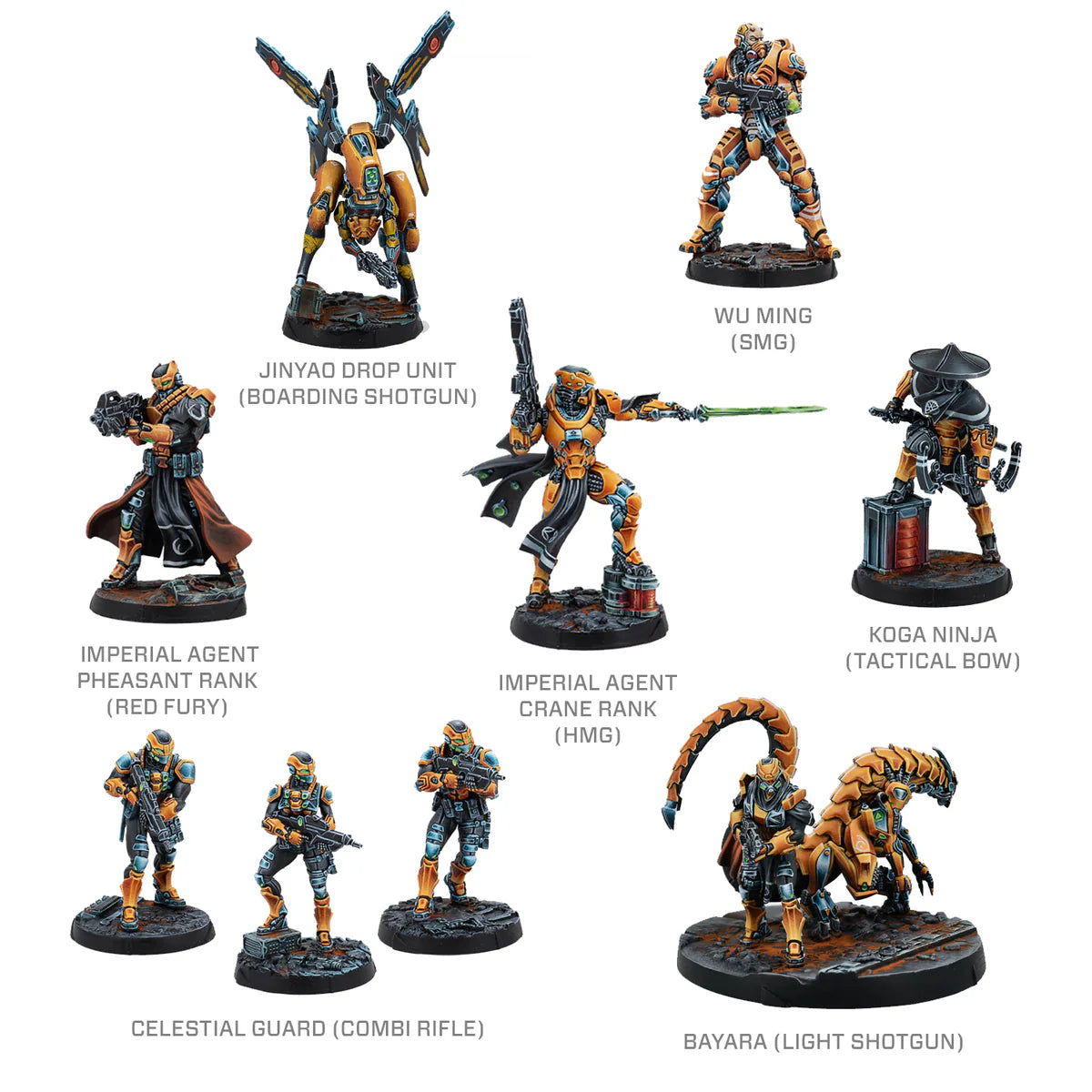 Infinity N5: Yu-Jing Imperial Service Action Pack