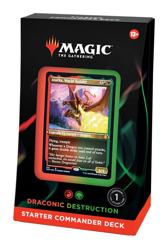 MTG Starter Commander Deck - Draconic Destruction