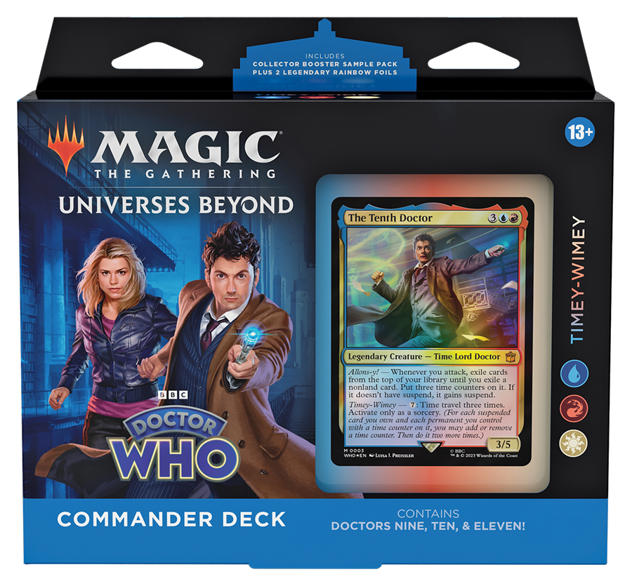 MTG: Doctor Who Commander Deck - Case of 4