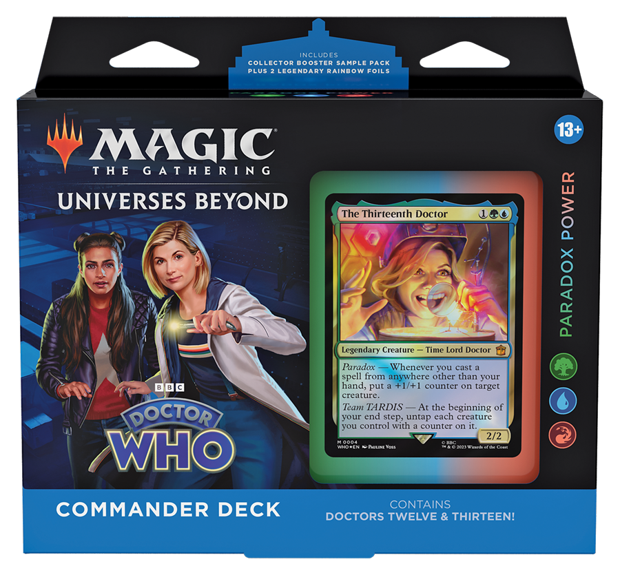MTG: Doctor Who Commander Deck - Case of 4