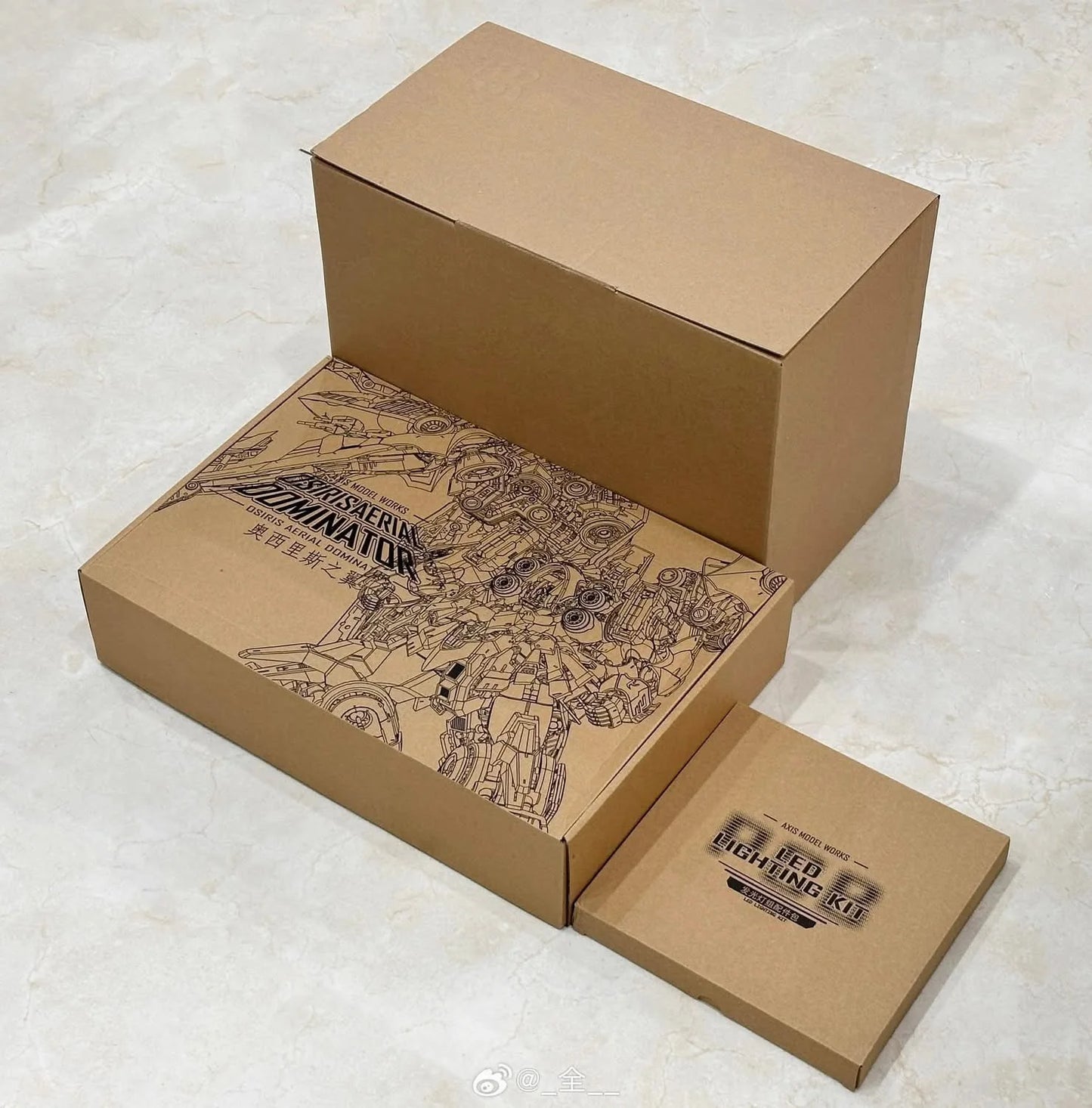 1/100 Osiris Aerial Dominator by Axis Model Works