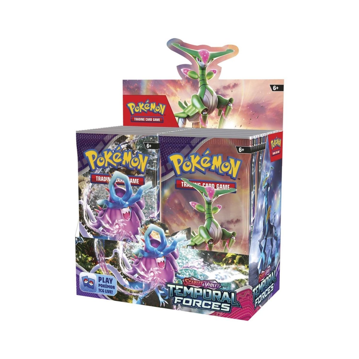 Pokmon TCG: Scarlet & Violet-Temporal Forces Booster Box (Sealed) Tabletop Renaissance Games & Hobbies Pokmon TCG: Scarlet & Violet-Temporal Forces Booster Box (Sealed) Tabletop Renaissance Games & Hobbies