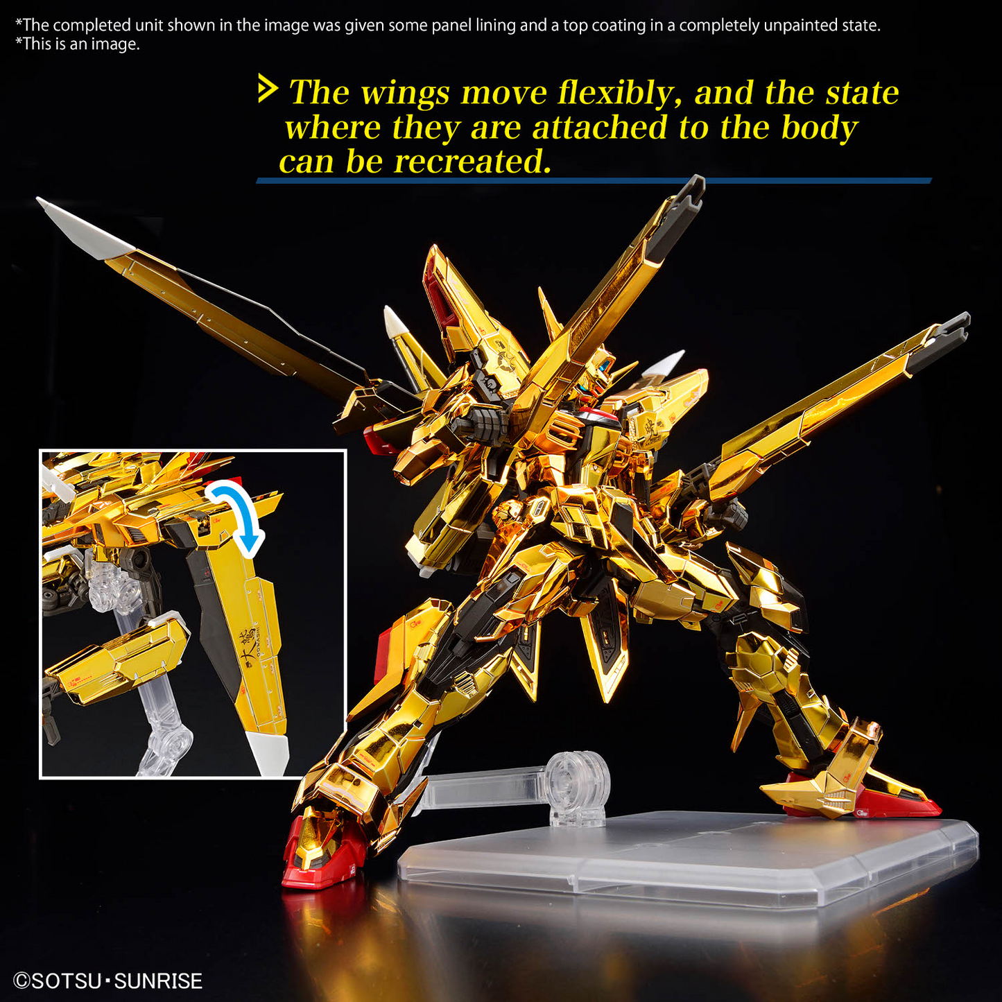 RG 1/144 Akatsuki Gundam with Oowashi Unit (Gundam Seed Freedom)