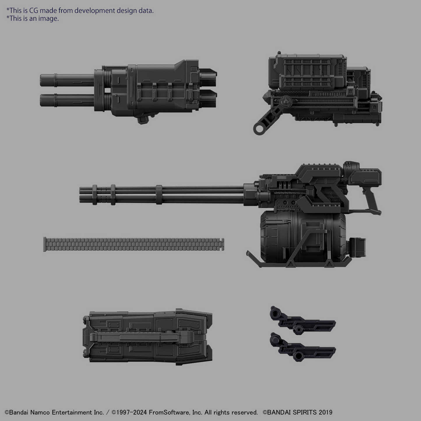 30MM 1/144 Armored Core VI Fires of Rubicon: BD-011 Melander Liger Tail