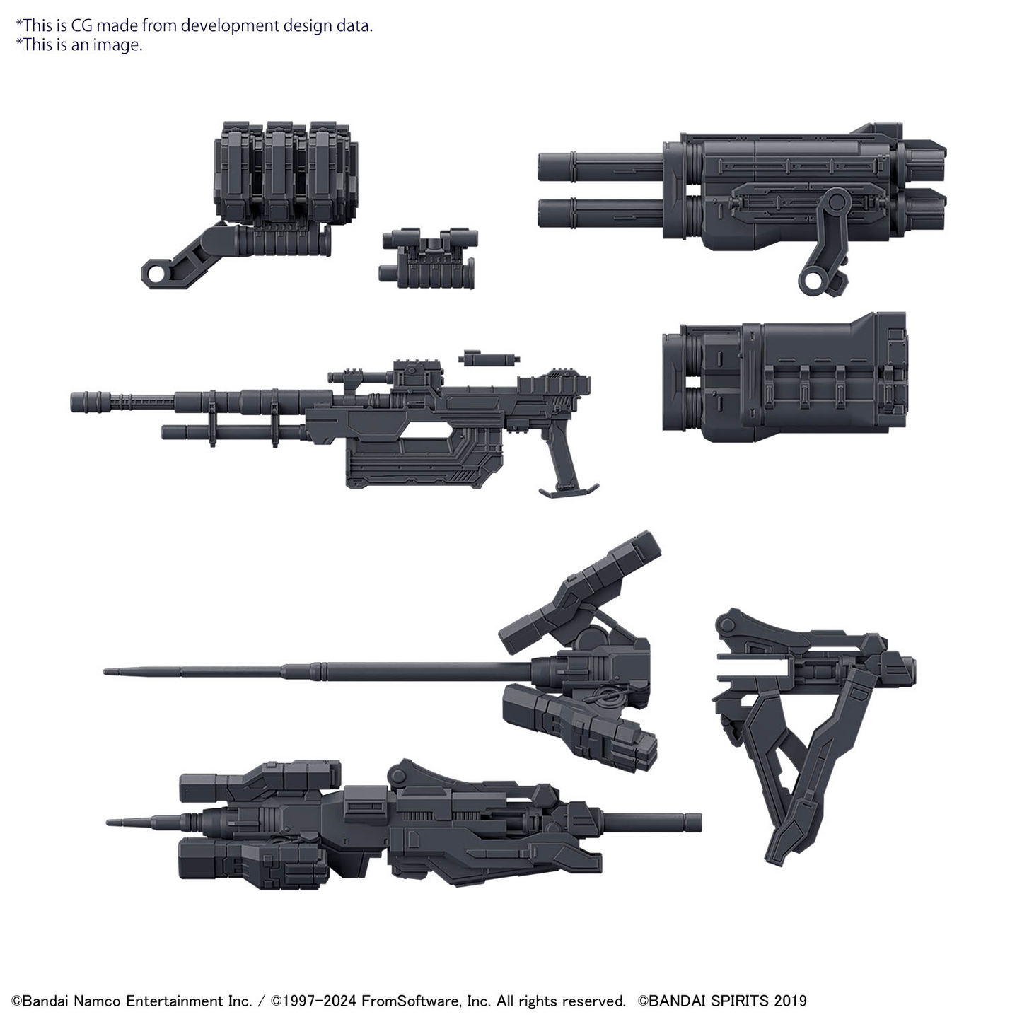30 MInutes Missions Option Parts Set: Armored Core VI Weapon Set 02