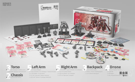 Ember: Obsidian Protocol - RDL Heavy Metal Expansion Set