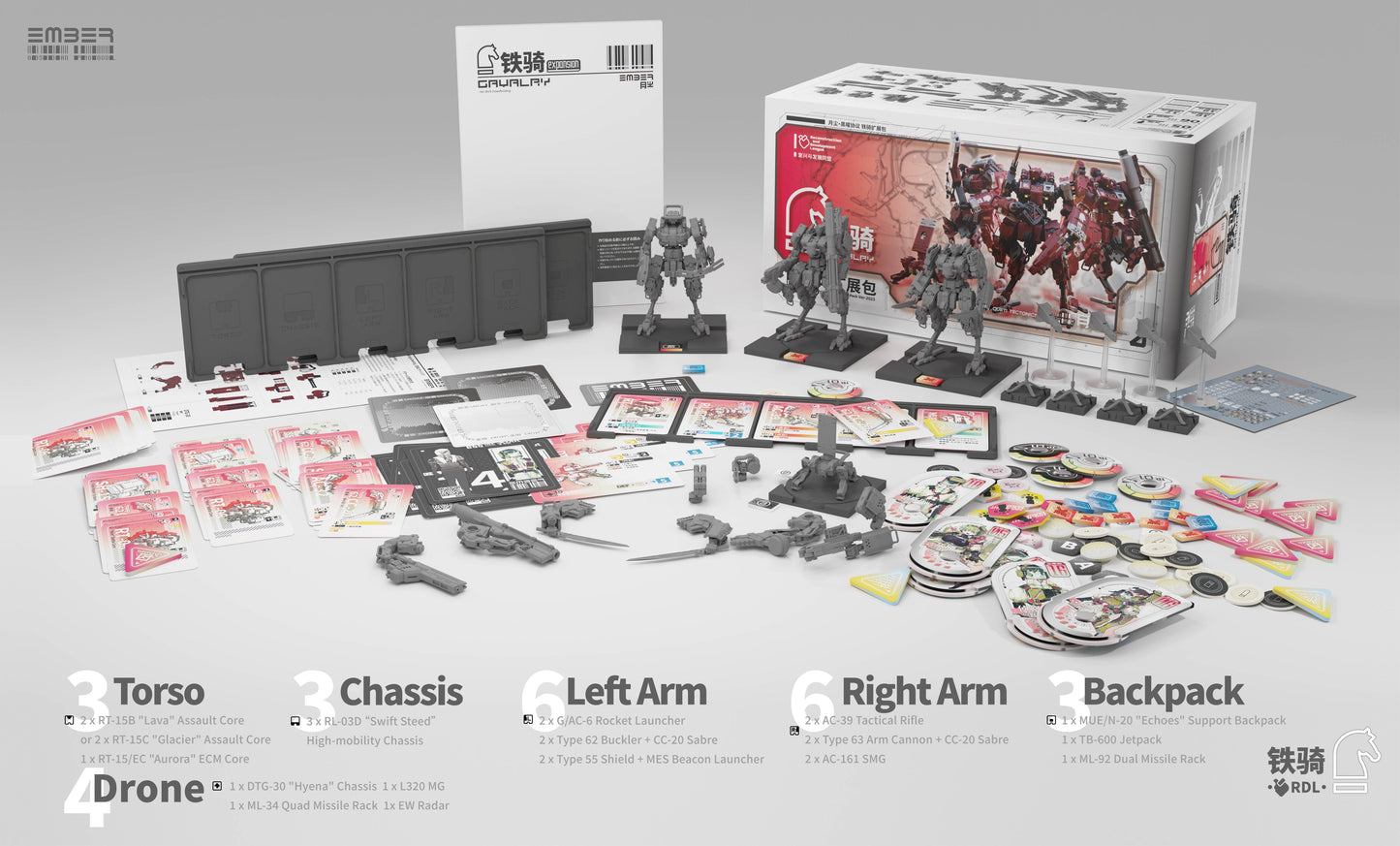 Ember: Obsidian Protocol - RDL Cavalry Expansion Set
